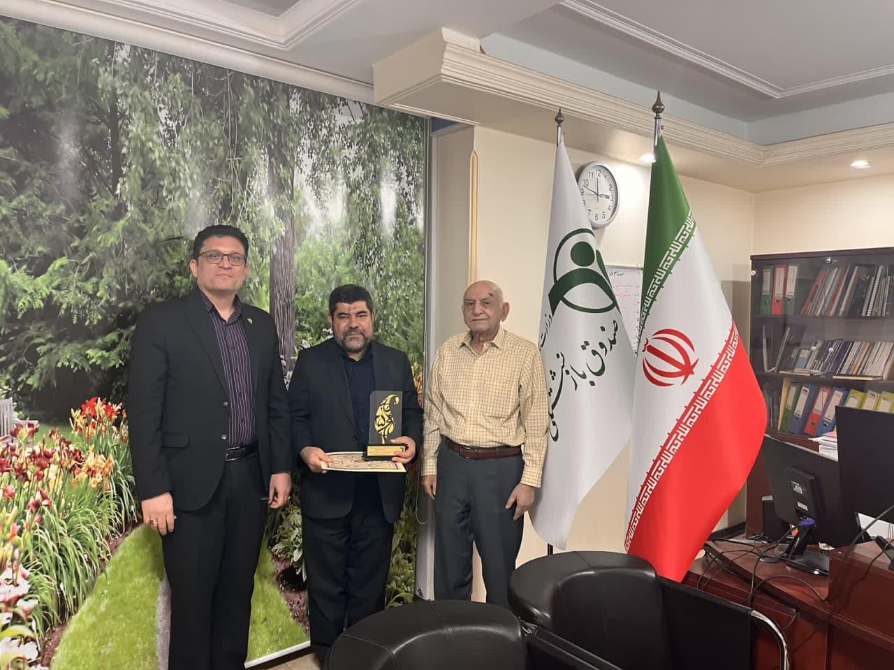 تجلیل از امیر ظاهر طحان