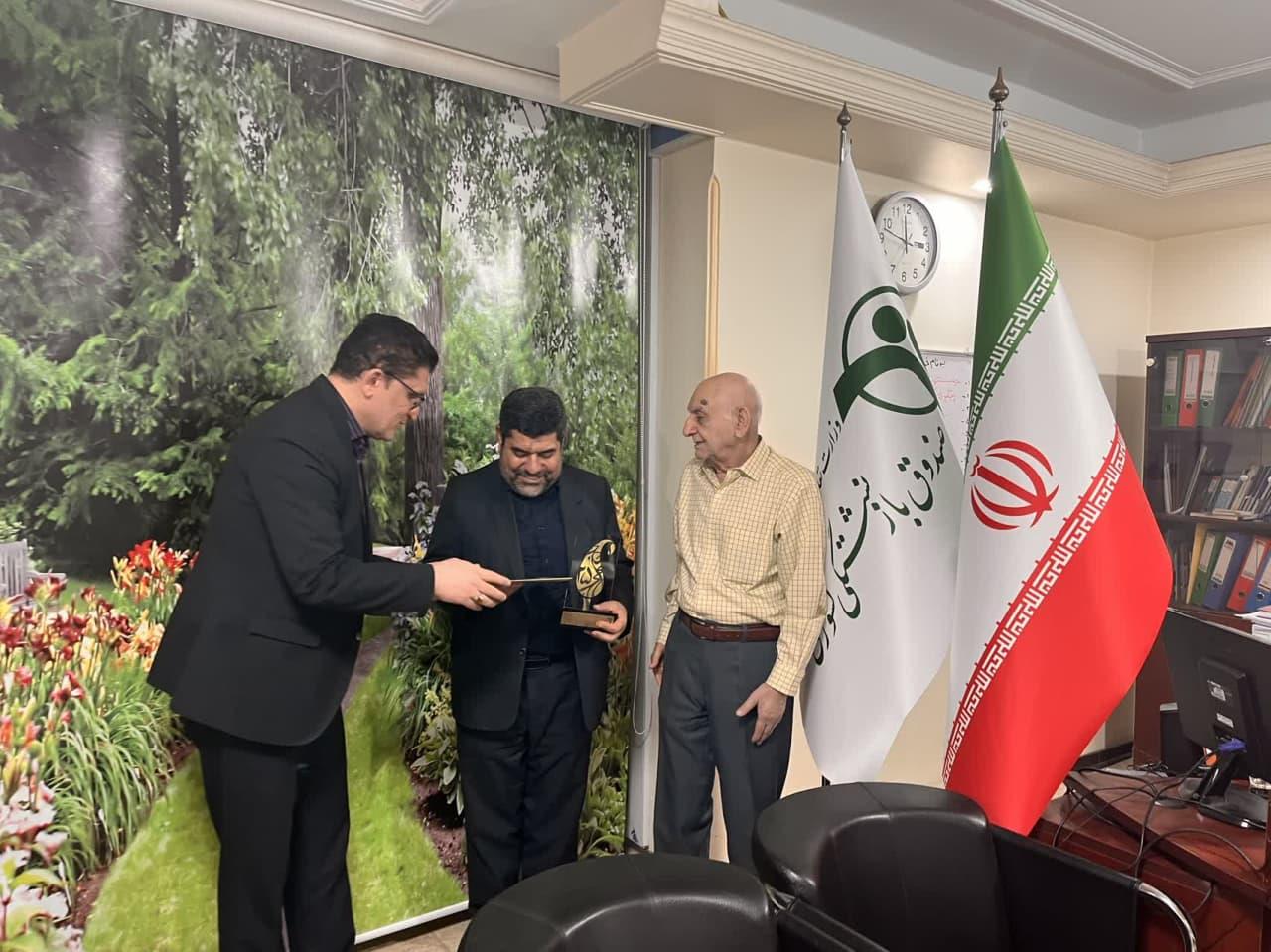 تجلیل از امیر ظاهر طحان