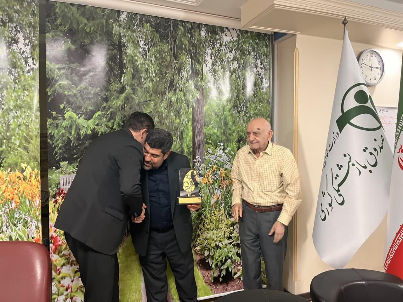 تجلیل از امیر ظاهرطحان