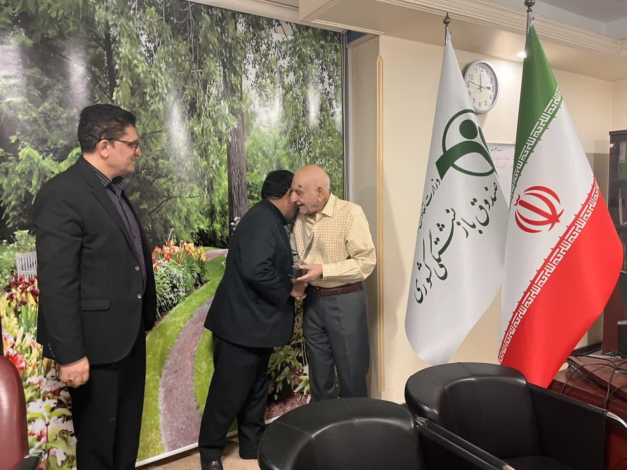 تجلیل از امیر ظاهر طحان