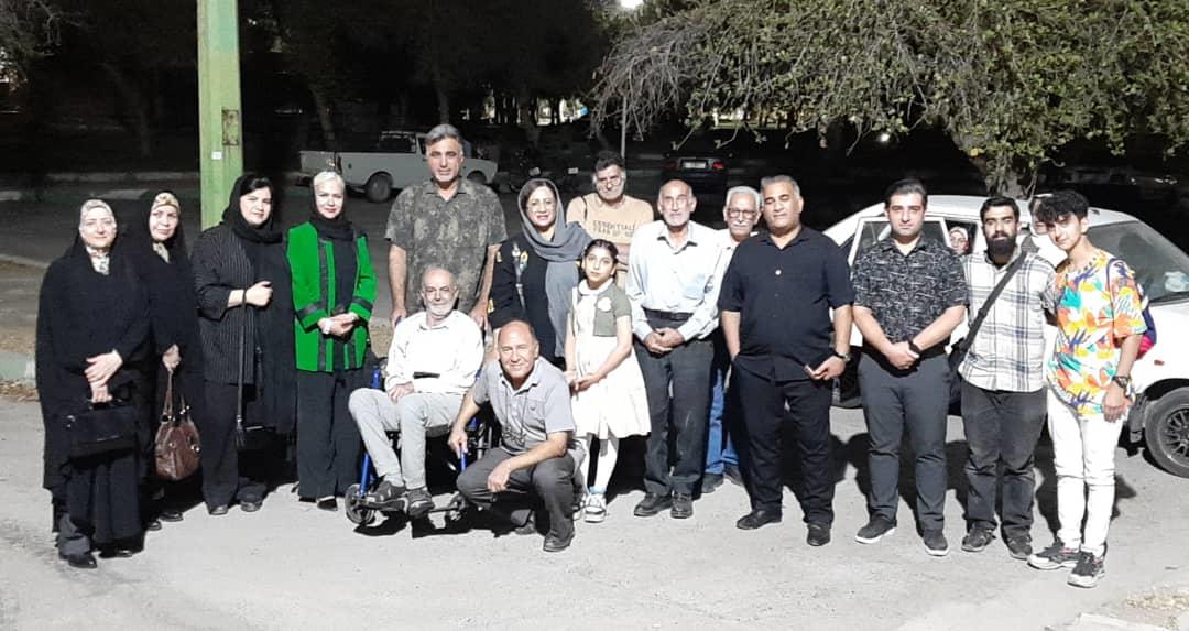 شب شعر دزفول - خانه امید دزفول - حاج محمدحسن خردمند