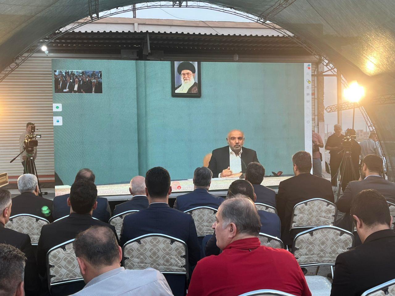 آرش رشادتمند - صندوق بازنشستگی کشوری - کلنگ زنی - آیین افتتاح - استاندار خوزستان - پزشکیان - رئیس جمهور