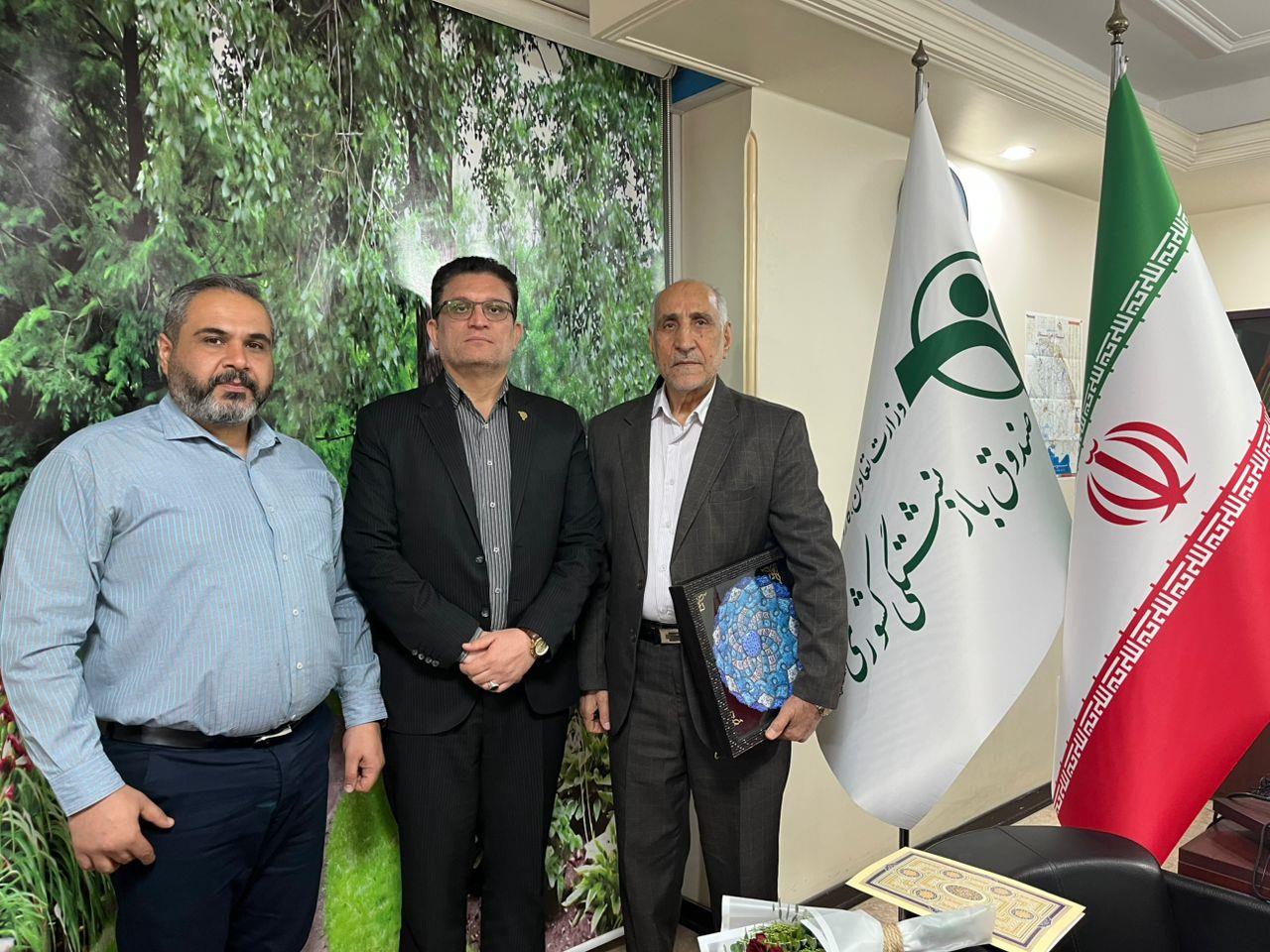 آرش رشادتمند - صندوق بازنشستگی کشوری - جاسم عباسی - جانباز - ایثارگر - رزمنده - خوزستان - اهواز - بازنشسته