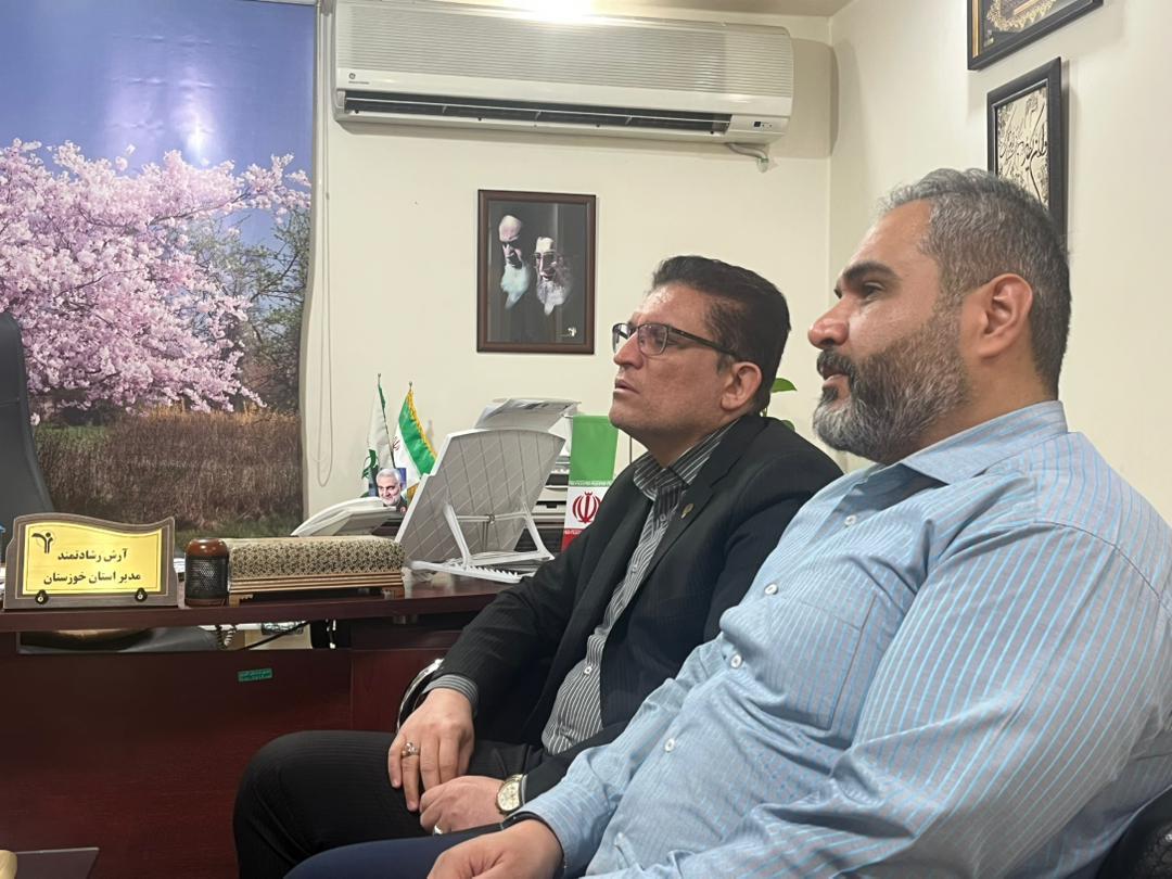 آرش رشادتمند - صندوق بازنشستگی کشوری - جاسم عباسی - جانباز - ایثارگر - رزمنده - خوزستان - اهواز - بازنشسته