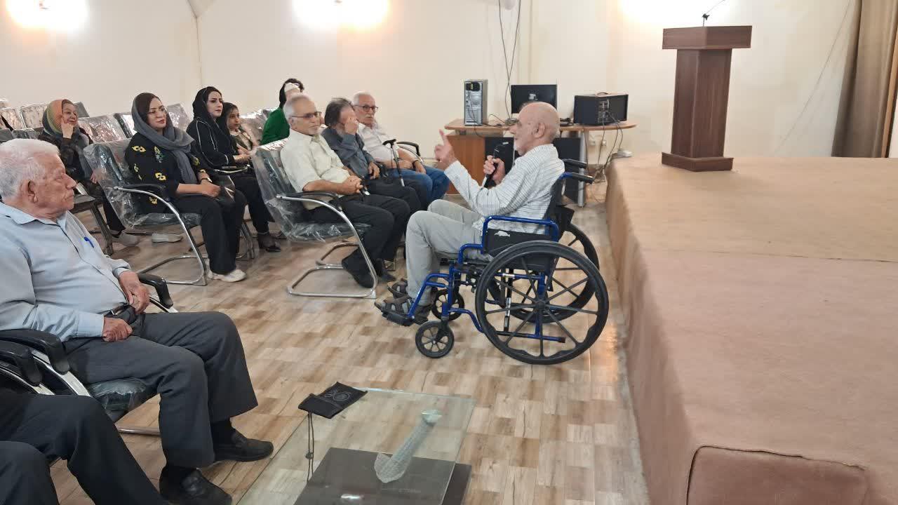 شب شعر دزفول - خانه امید دزفول - حاج محمدحسن خردمند