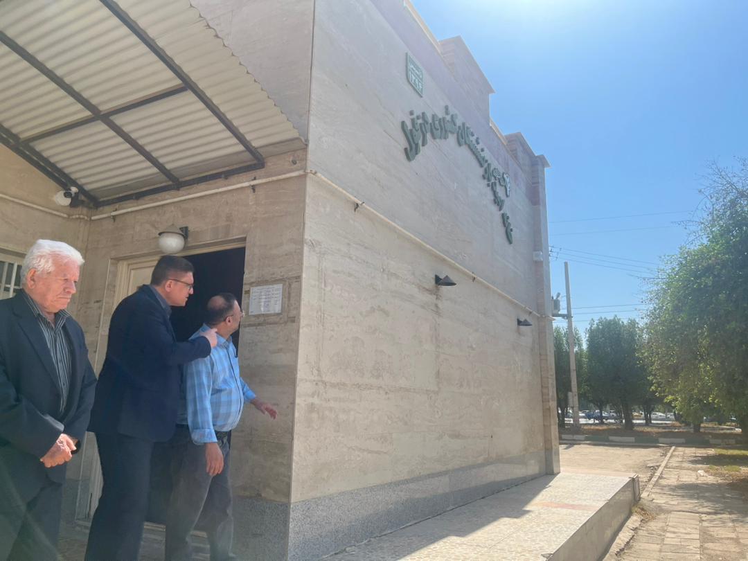 بازدید از خانه امید دزفول و اندیمشک - محمدحسن خردمند - آرش رشادتمند - هوشنگ کیانپور