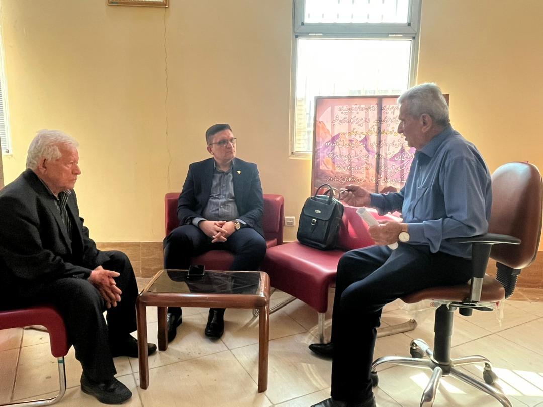 بازدید از خانه امید دزفول و اندیمشک - محمدحسن خردمند - آرش رشادتمند - هوشنگ کیانپور - حبیب اله کردونی