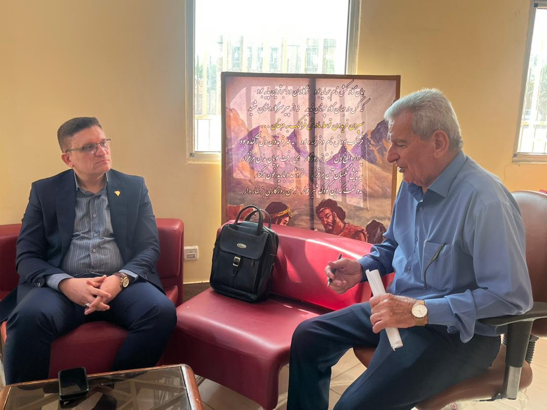 بازدید از خانه امید دزفول و اندیمشک - محمدحسن خردمند - آرش رشادتمند - هوشنگ کیانپور