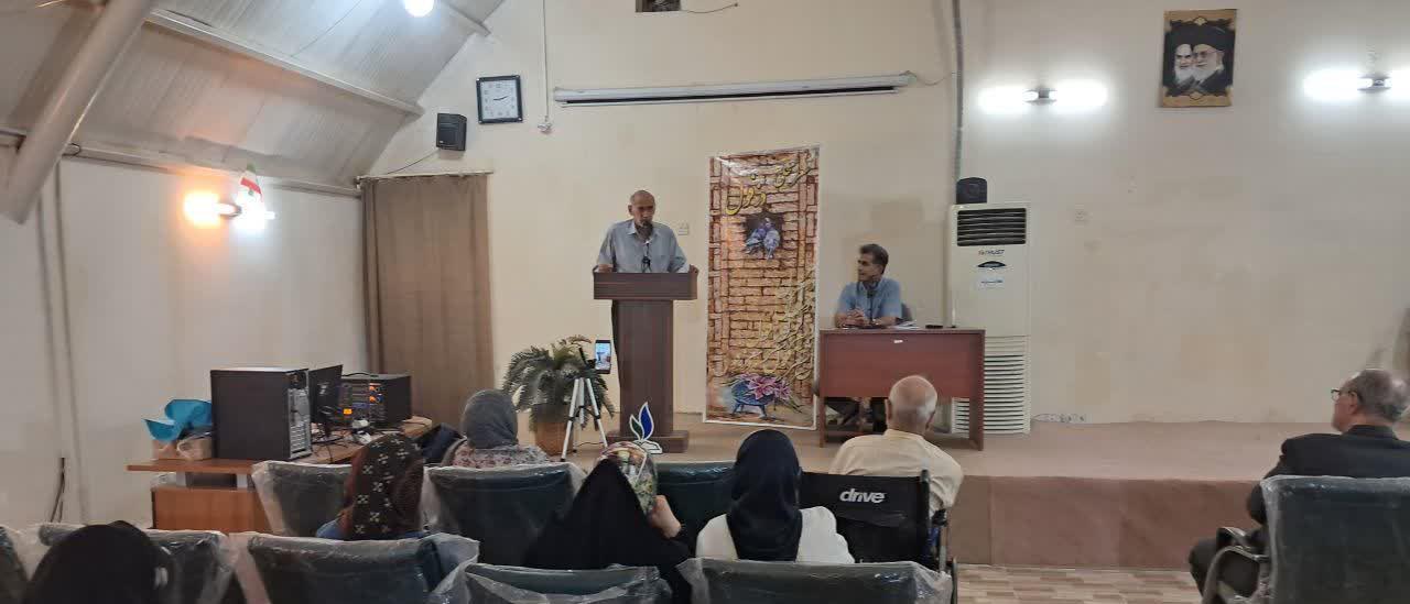 شب شعر دزفول - خانه امید دزفول - حاج محمدحسن خردمند