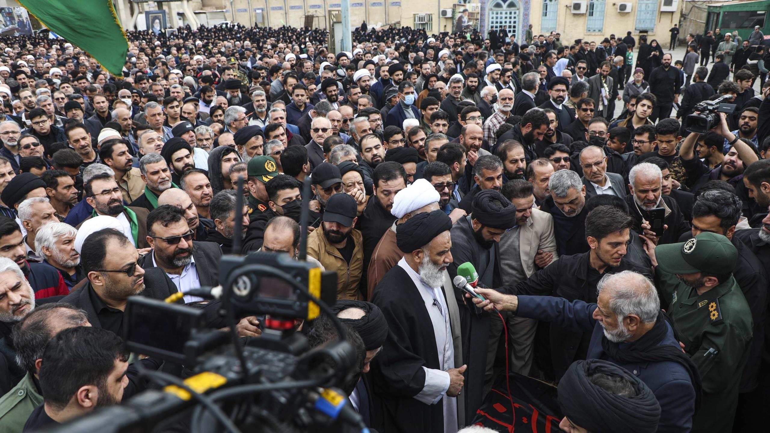 تشییع مرحوم آیت الله شفیعی