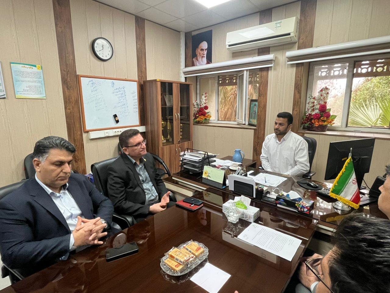 بازدید بیمارستان - رشادتمند - نظری - بازنشستگی - بیمه دانا