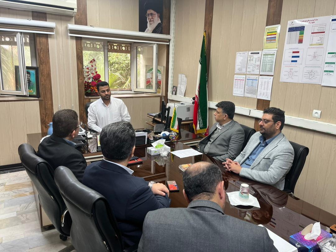 بازدید بیمارستان - رشادتمند - نظری - بازنشستگی - بیمه دانا