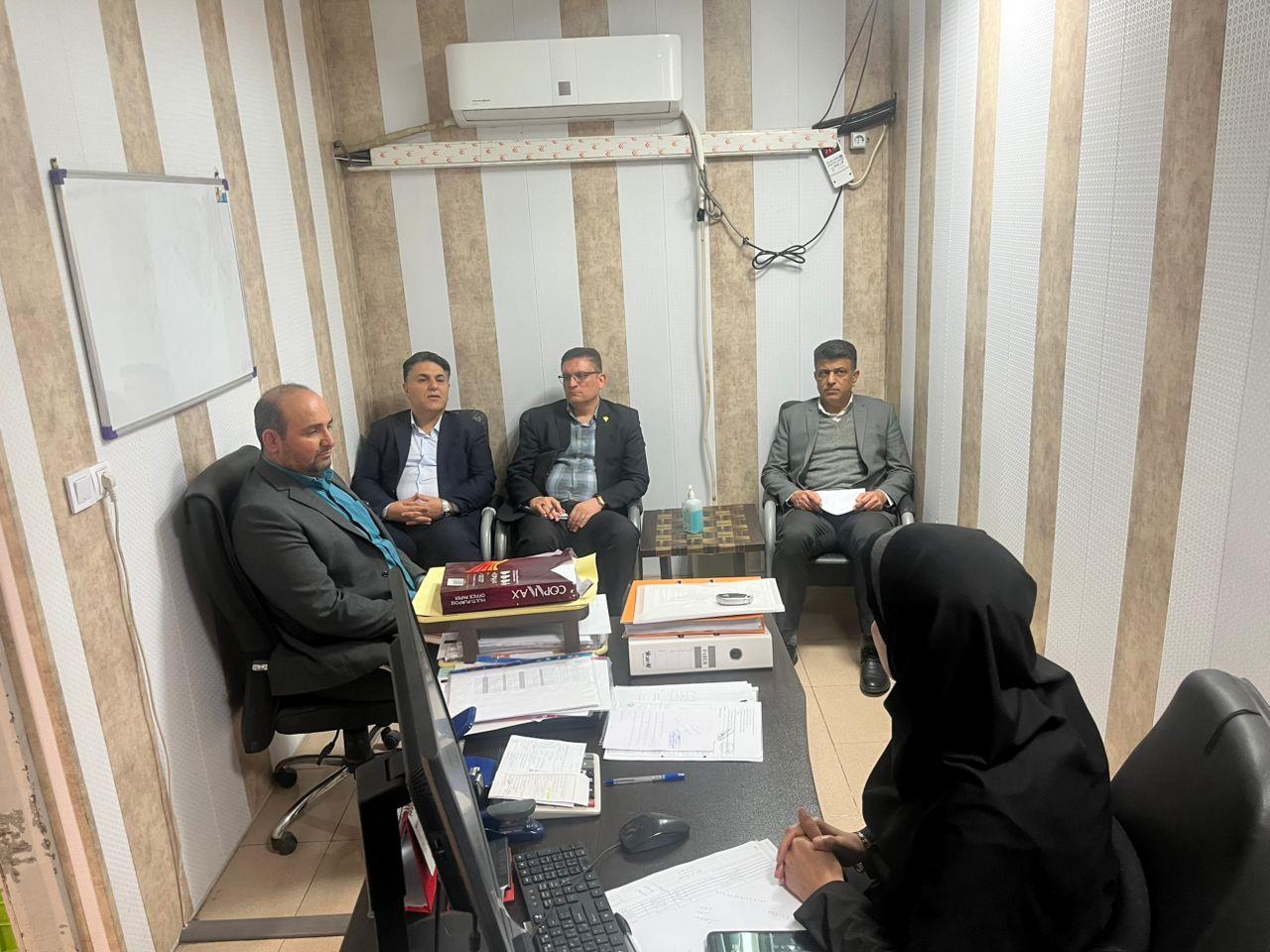 بازدید بیمارستان - رشادتمند - نظری - بازنشستگی - بیمه دانا