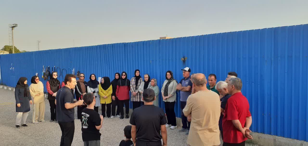 مسابقات پتانک دابل ویژه زوجین بازنشسته کشوری در اهواز