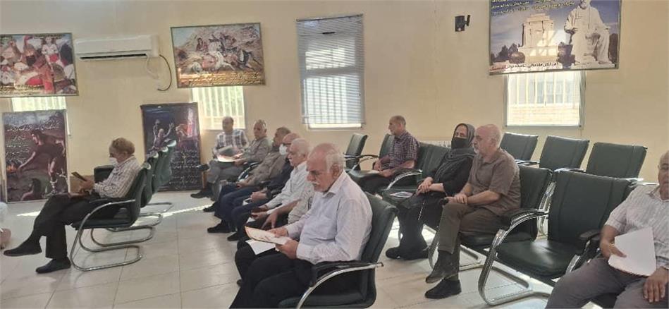 کارگاه آموزشی "تغذیه سالمندان و غربالگری بهداشتی" در خانه امید اندیمشک برگزار شد