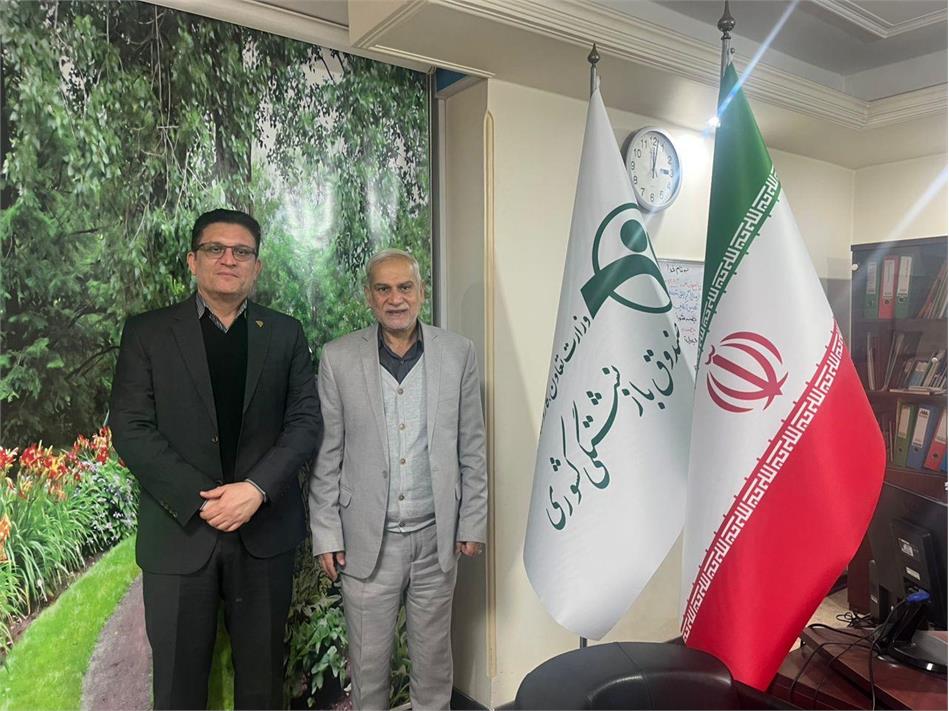 دیدار مشاور استاندار در امور بازنشستگان با مدیر صندوق بازنشستگی کشوری استان خوزستان